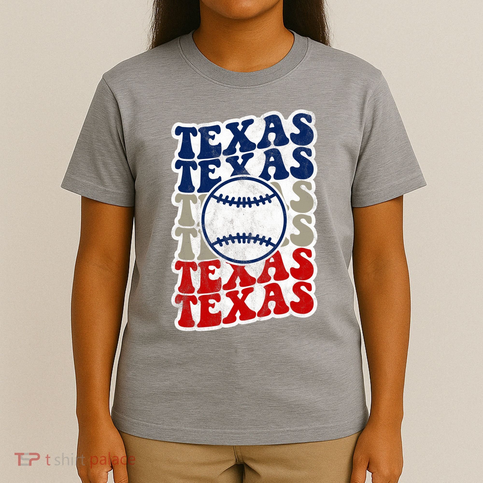 Texas Baseball Retro Sport T-Shirt