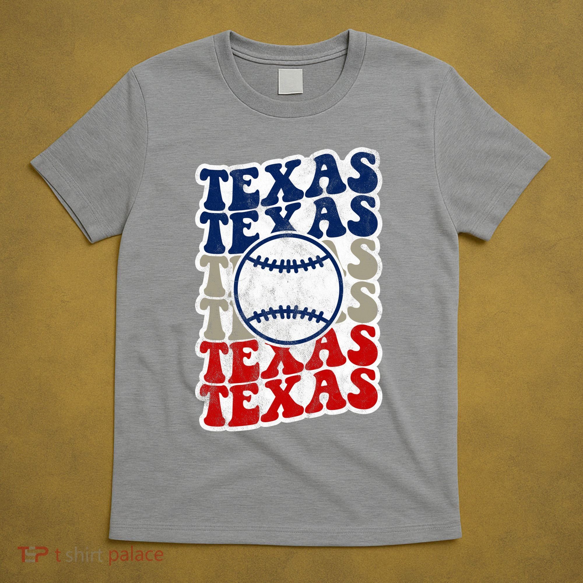 Texas Baseball Retro Sport T-Shirt