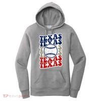 Texas Baseball Retro Sport Women's Hoodie thumb 0