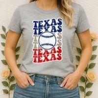 Texas Baseball Retro Sport Women's T-Shirt thumb 2