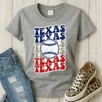 Texas Baseball Retro Sport Women's T-Shirt thumb 3