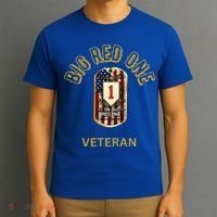The Big Red One 1st Infantry Division Of The Us T-Shirt thumb 3