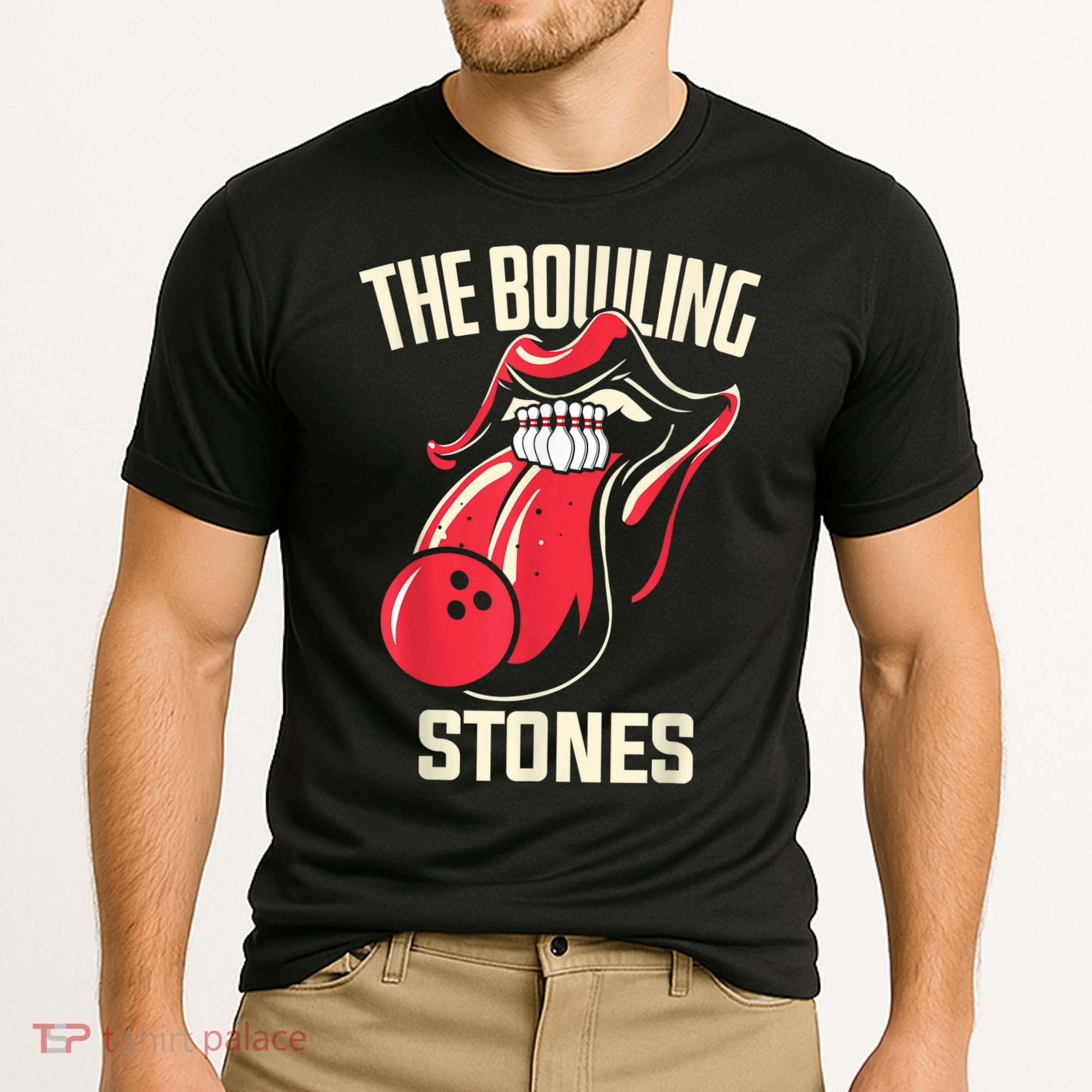 The Bowling Stones Cooling Performance Crew T-Shirt