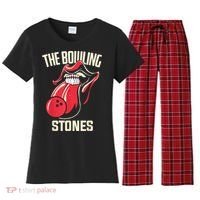 The Bowling Stones Women's Flannel Pajama Set thumb 0