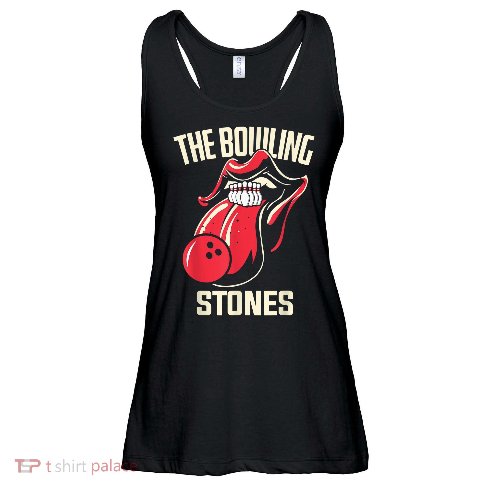 The Bowling Stones Ladies Essential Flowy Tank