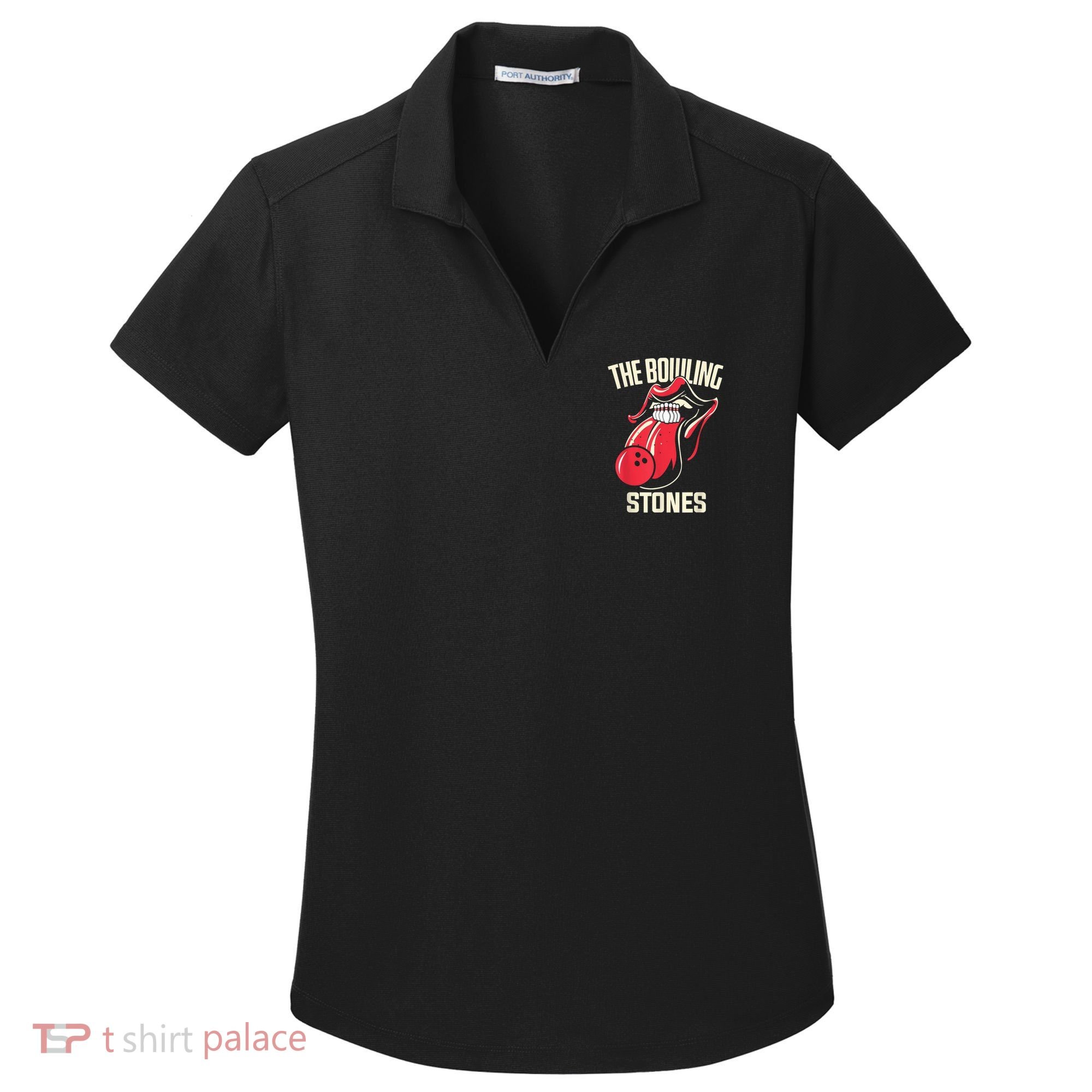 The Bowling Stones Women's Dry Zone Grid Polo