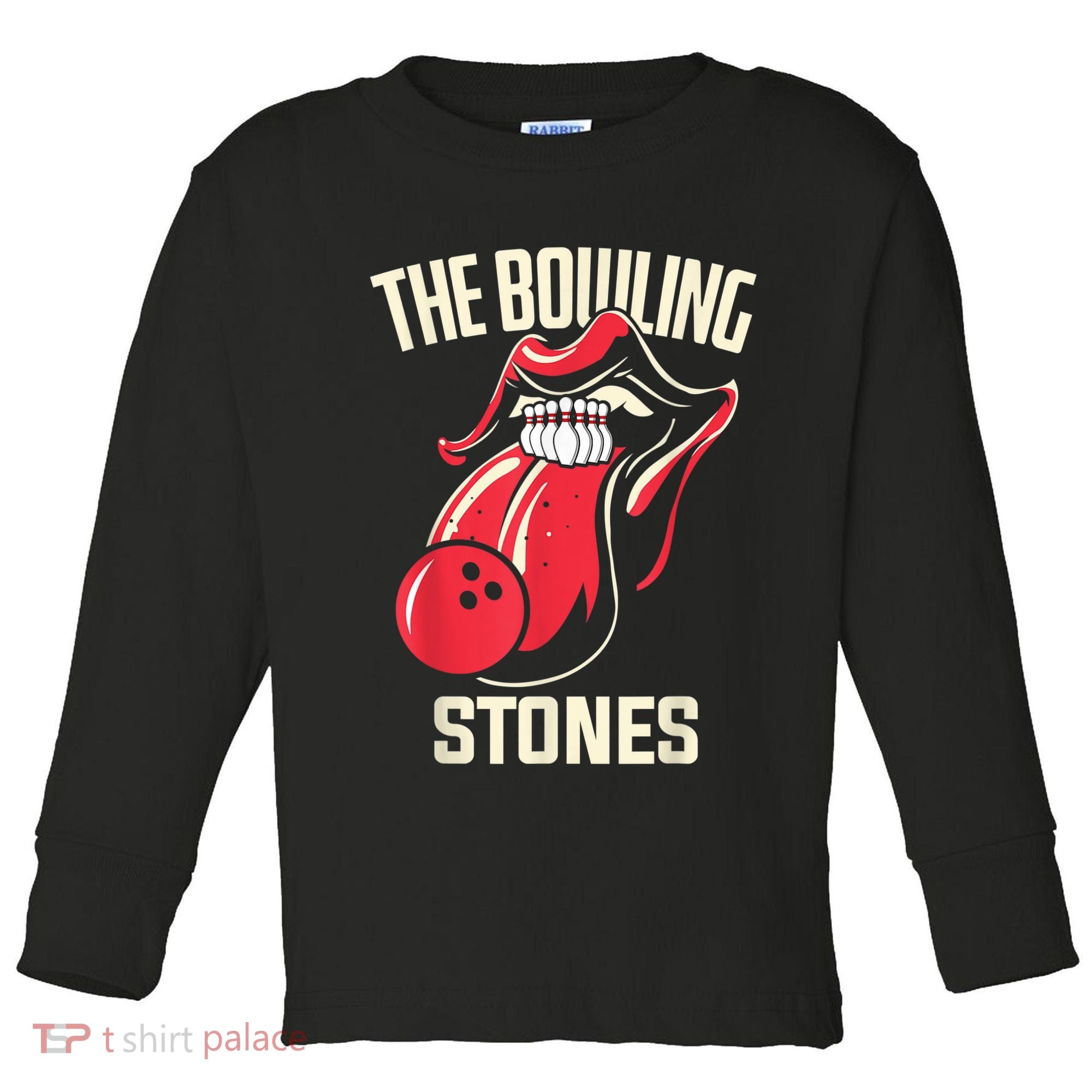 The Bowling Stones Toddler Long Sleeve Shirt