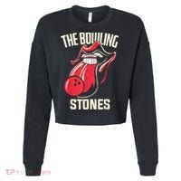 The Bowling Stones Cropped Pullover Crew thumb 0