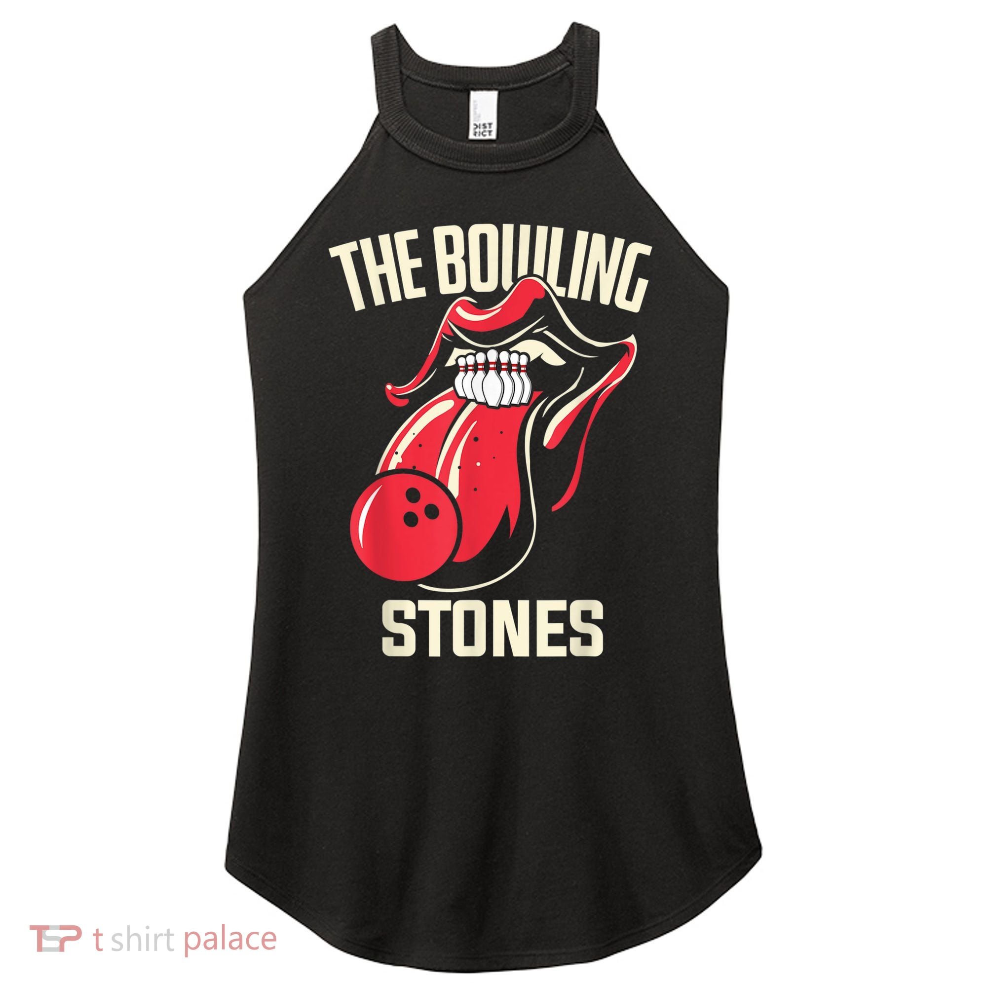 The Bowling Stones Women's Perfect Tri Rocker Tank