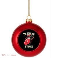 The Bowling Stones Plastic Christmas Ball Ornament thumb 0
