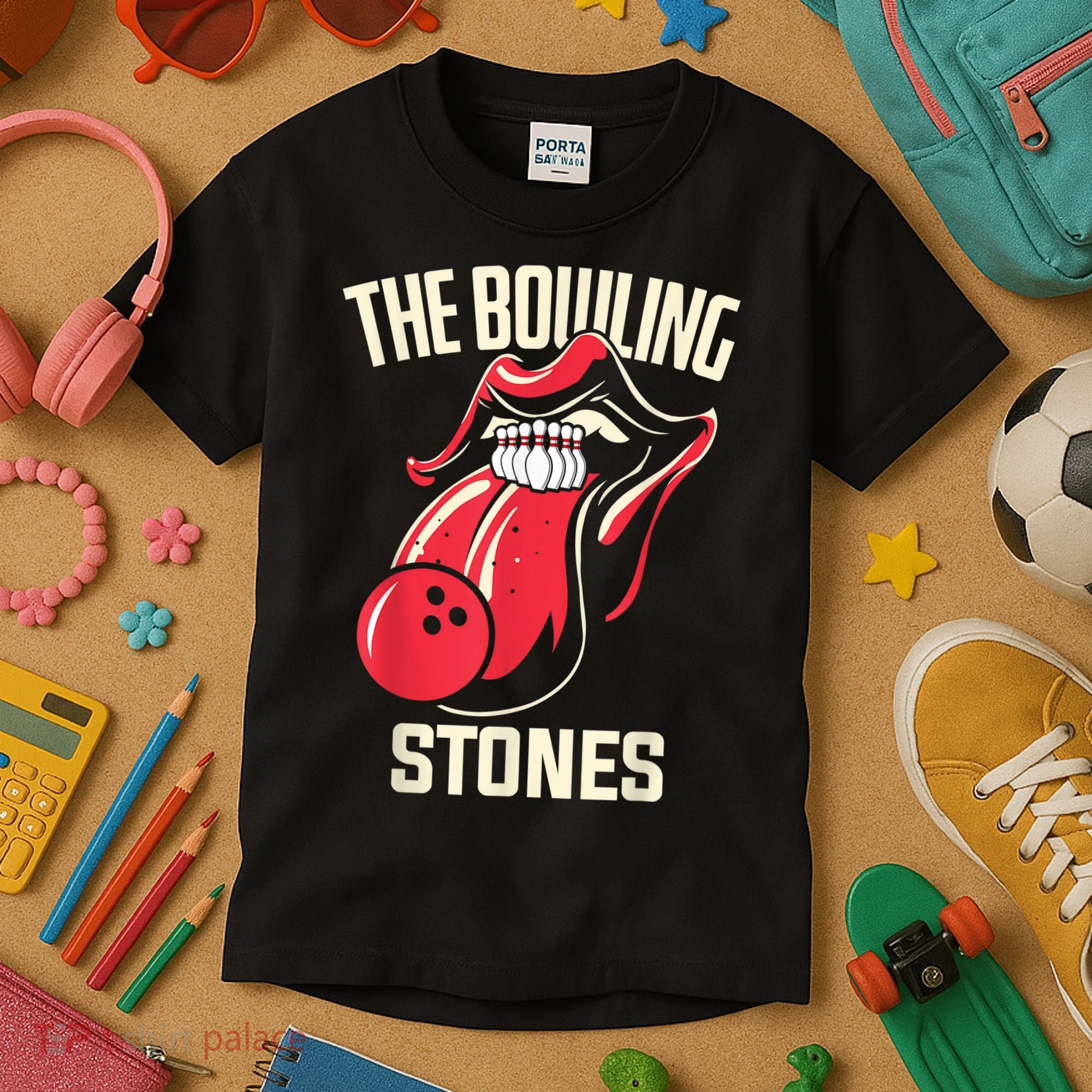 The Bowling Stones Kids T-Shirt