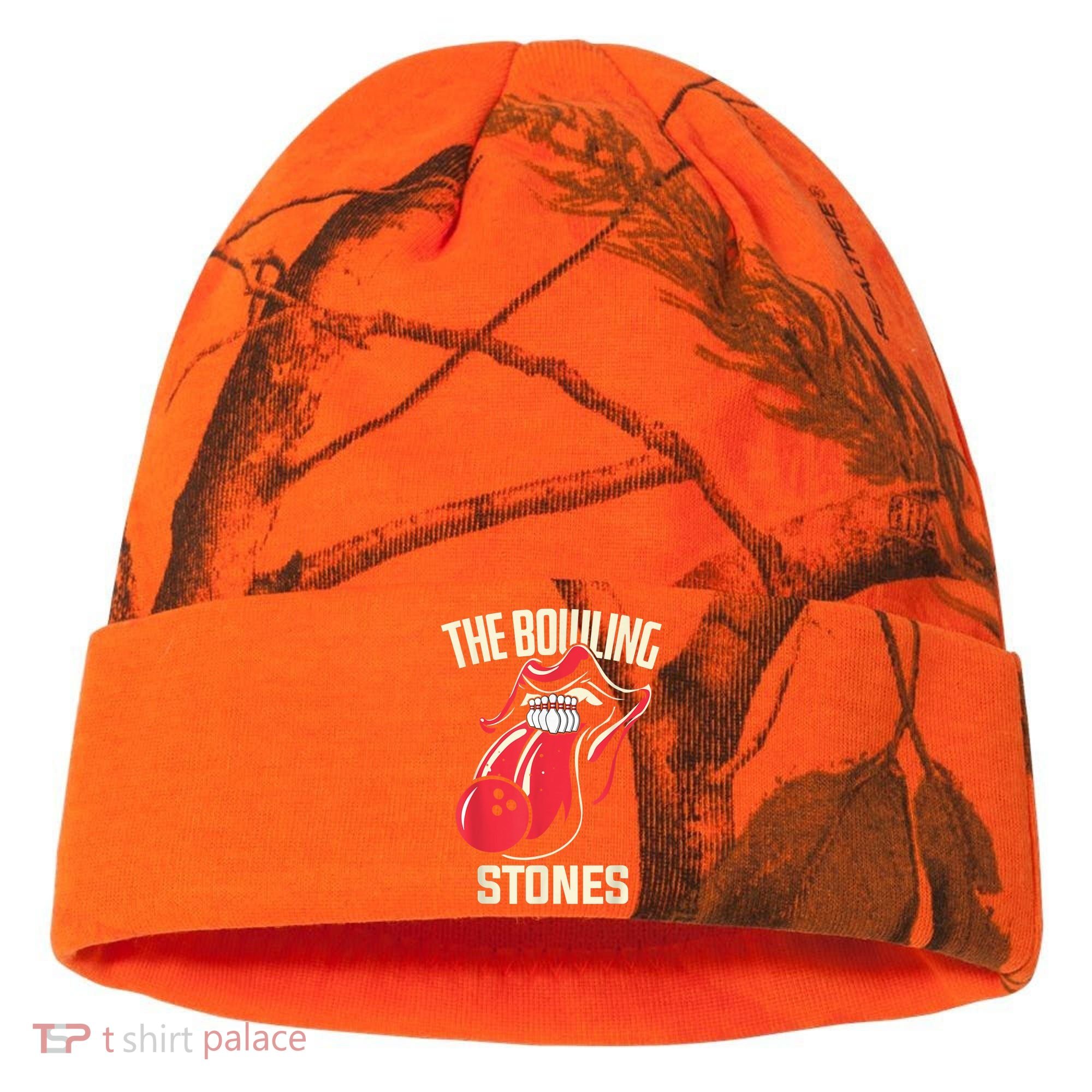 The Bowling Stones Kati Licensed 12" Camo Cuffed Beanie