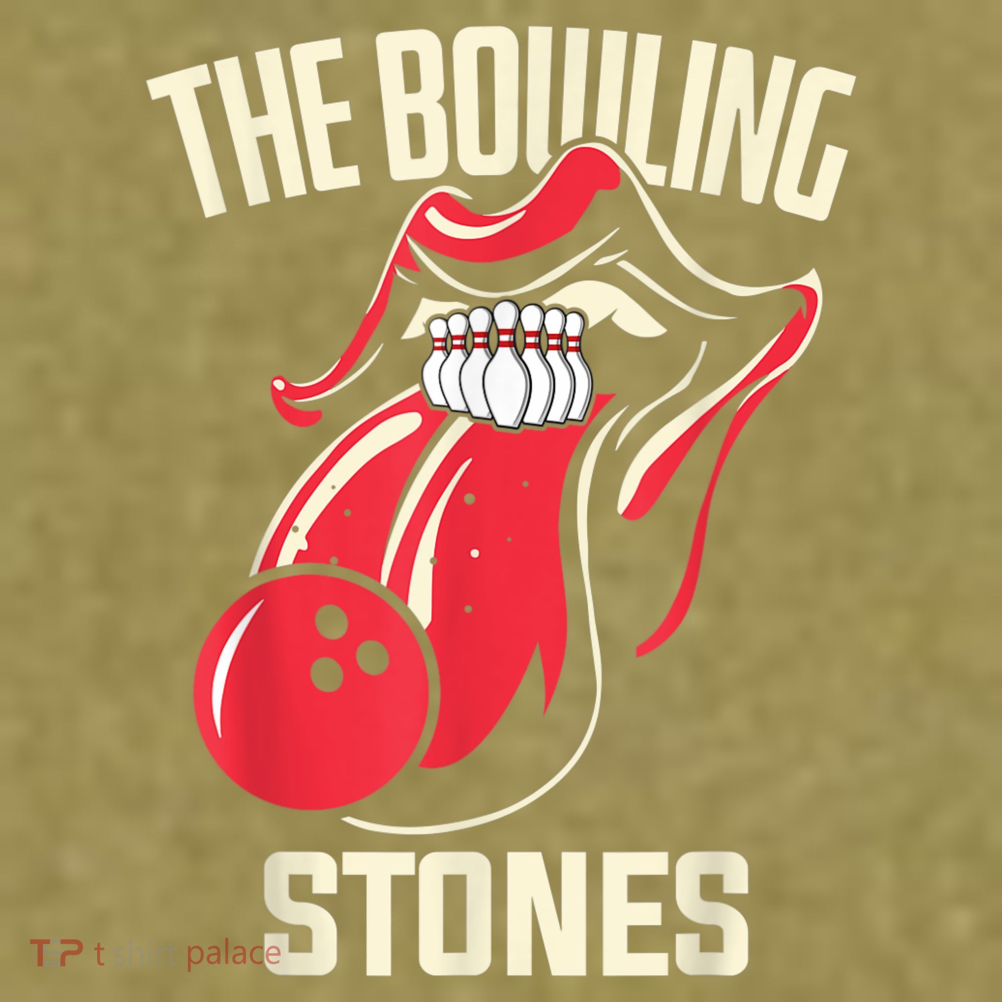 The Bowling Stones Garment-Dyed Women's Muscle Tee