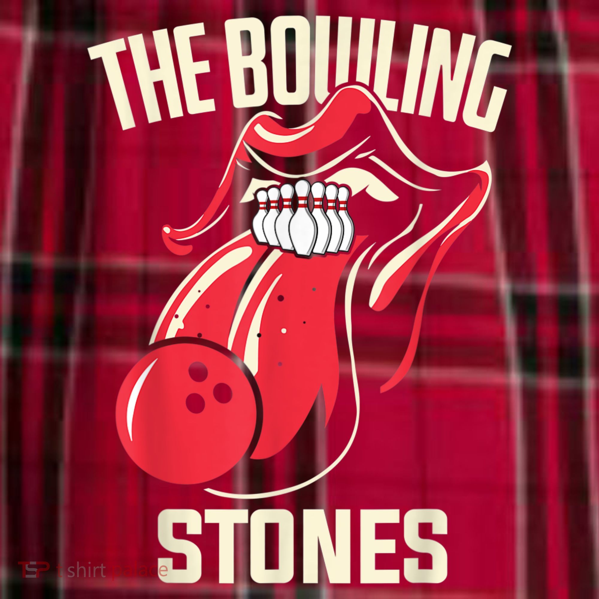 The Bowling Stones Men's Flannel Plaid Pajama Pants