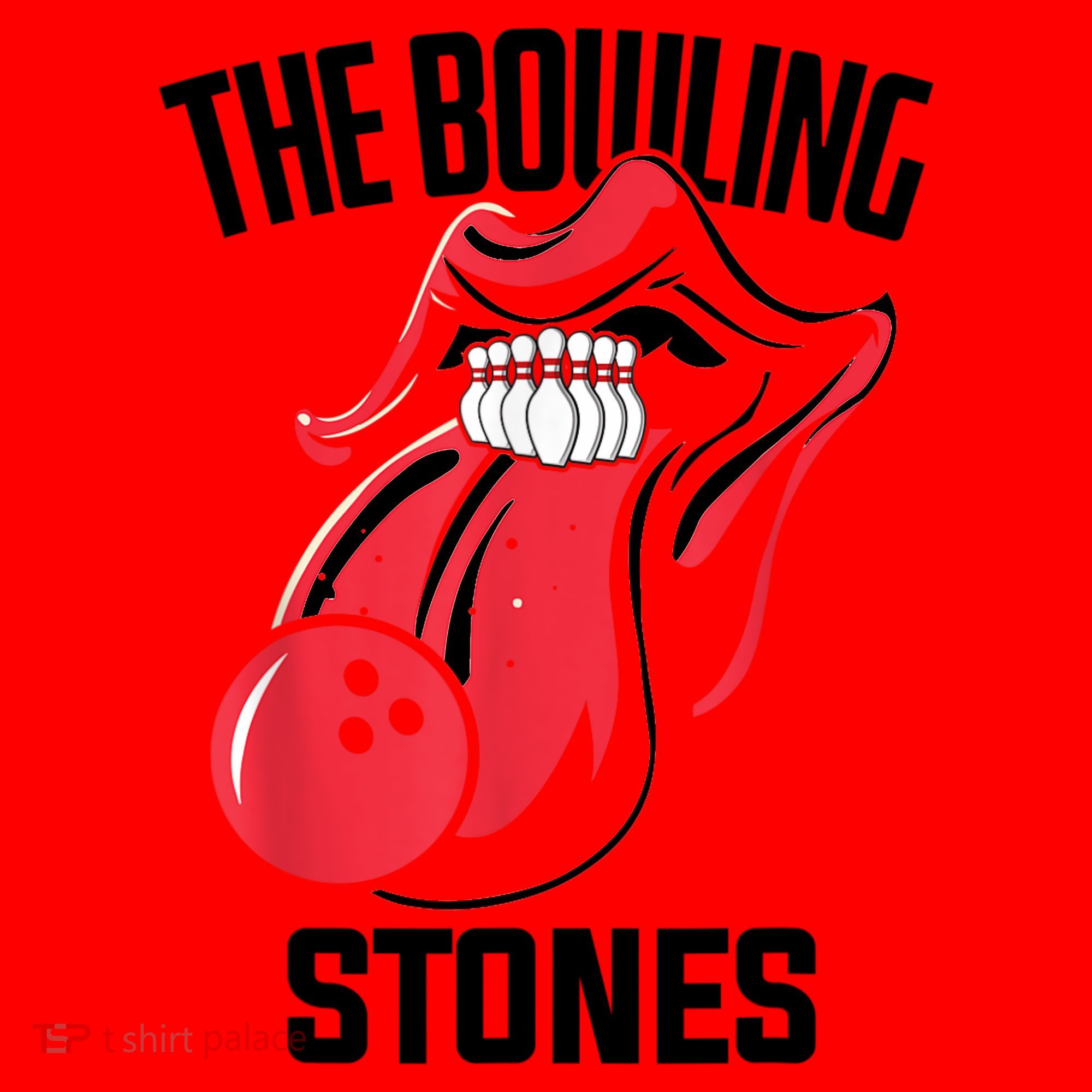 The Bowling Stones Santa Hat