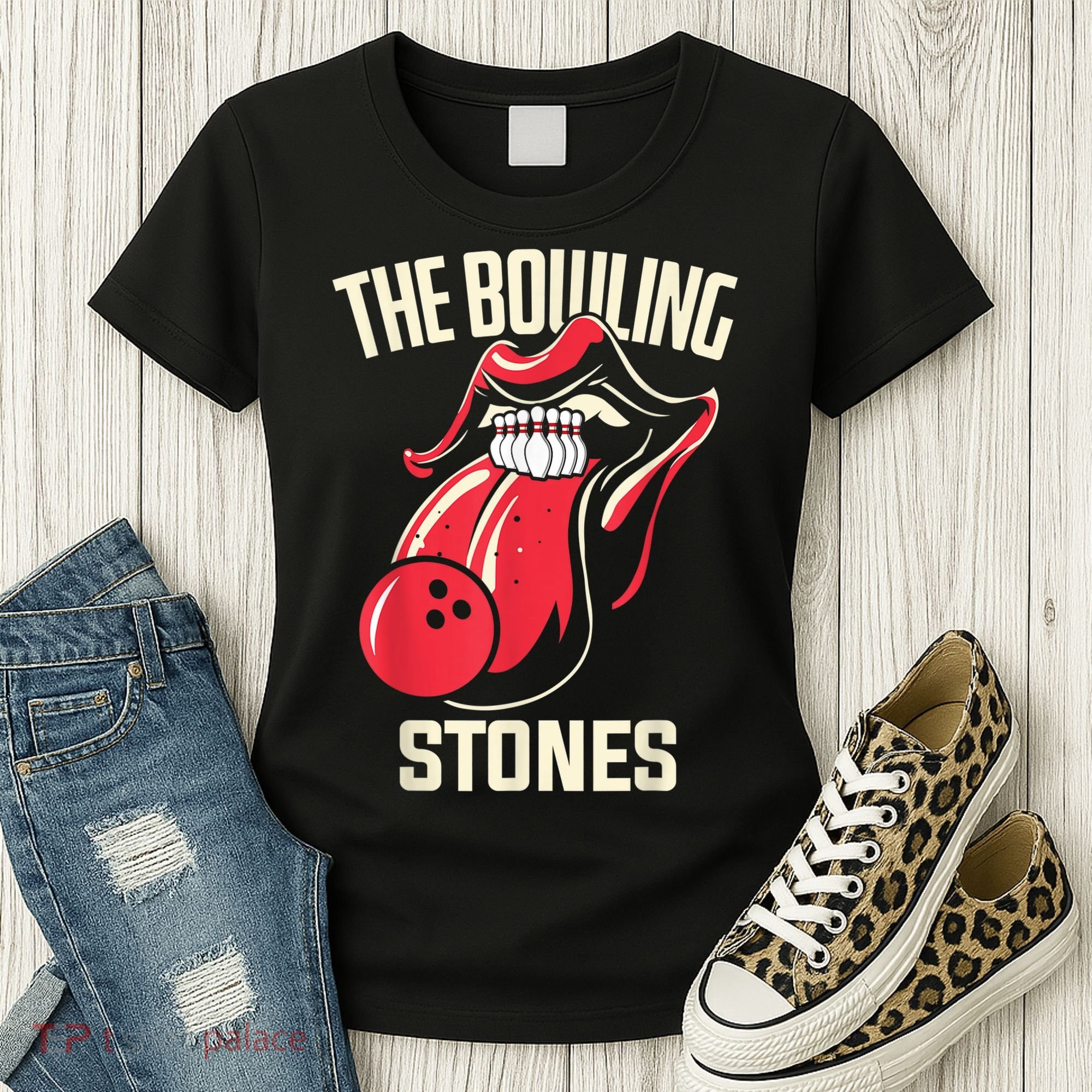 The Bowling Stones Bowling Women's T-Shirt