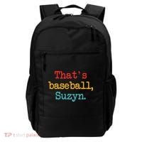 That's Baseball Suzyn Apparel Backpack thumb 0