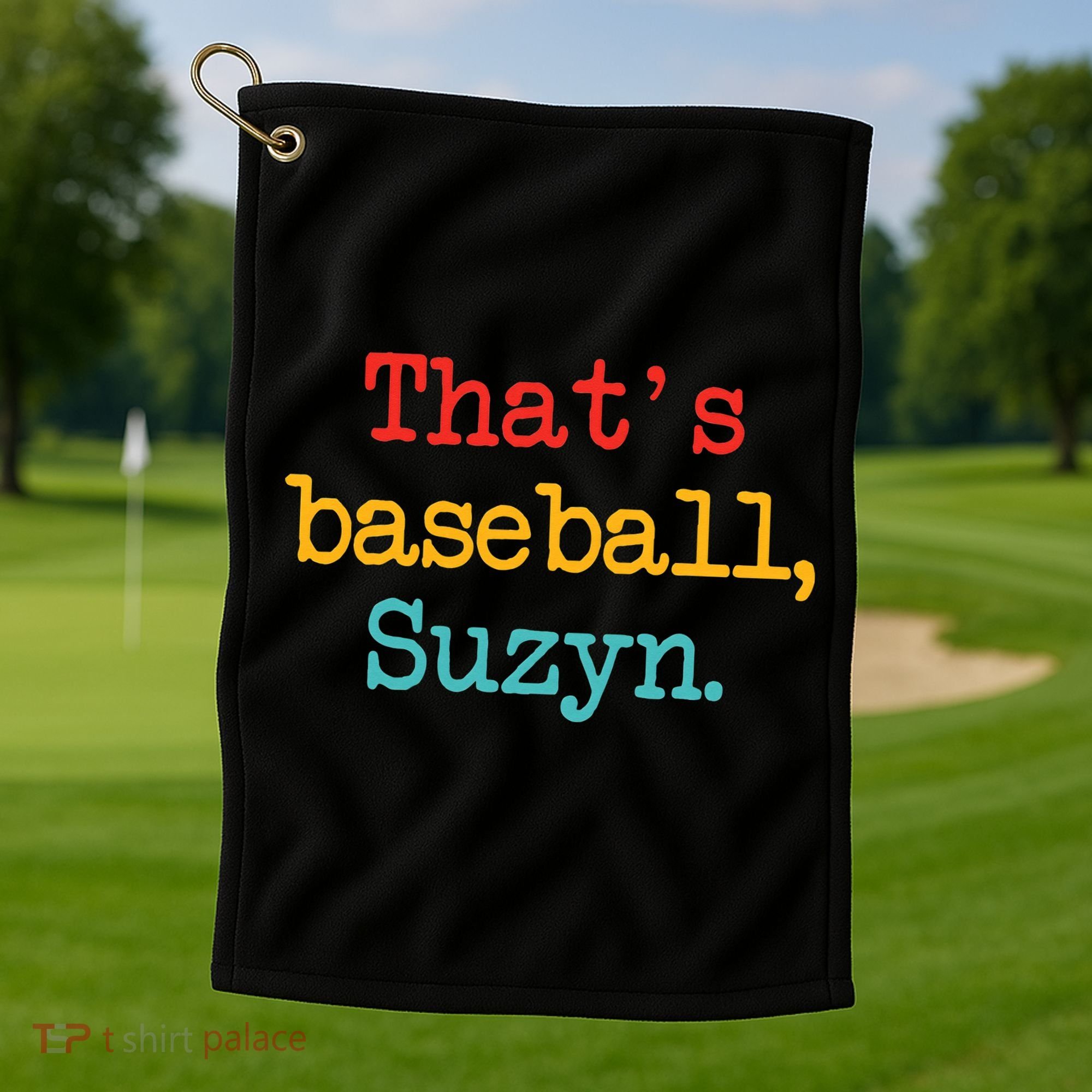 That's Baseball Suzyn Apparel Golf Towel