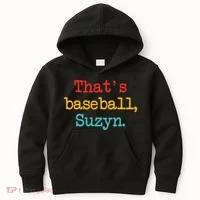 That's Baseball Suzyn Apparel Kids Hoodie thumb 0