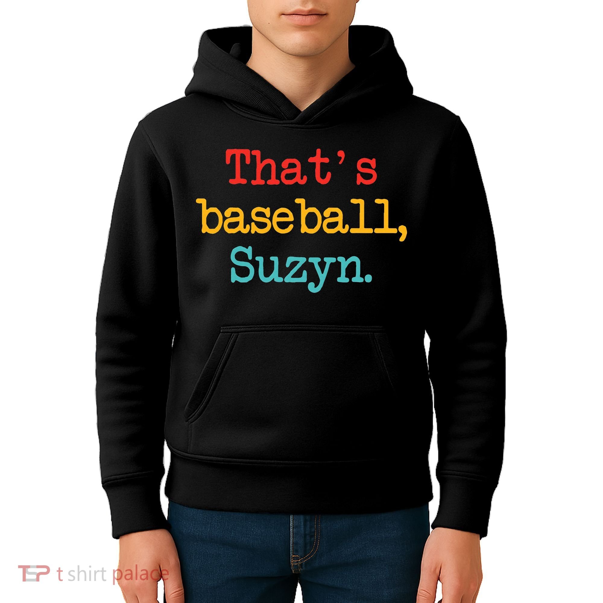 That's Baseball Suzyn Apparel Kids Hoodie