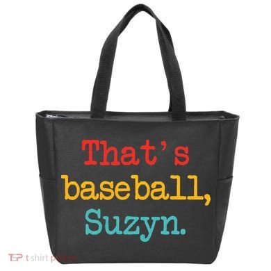 That's Baseball Suzyn Apparel Tote Bag