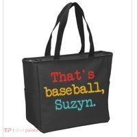 That's Baseball Suzyn Apparel Tote Bag thumb 2