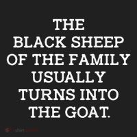 The Black S.H.E.E.P Of The Family Usually Turns Into Goat Women's Sweatshirt thumb 2
