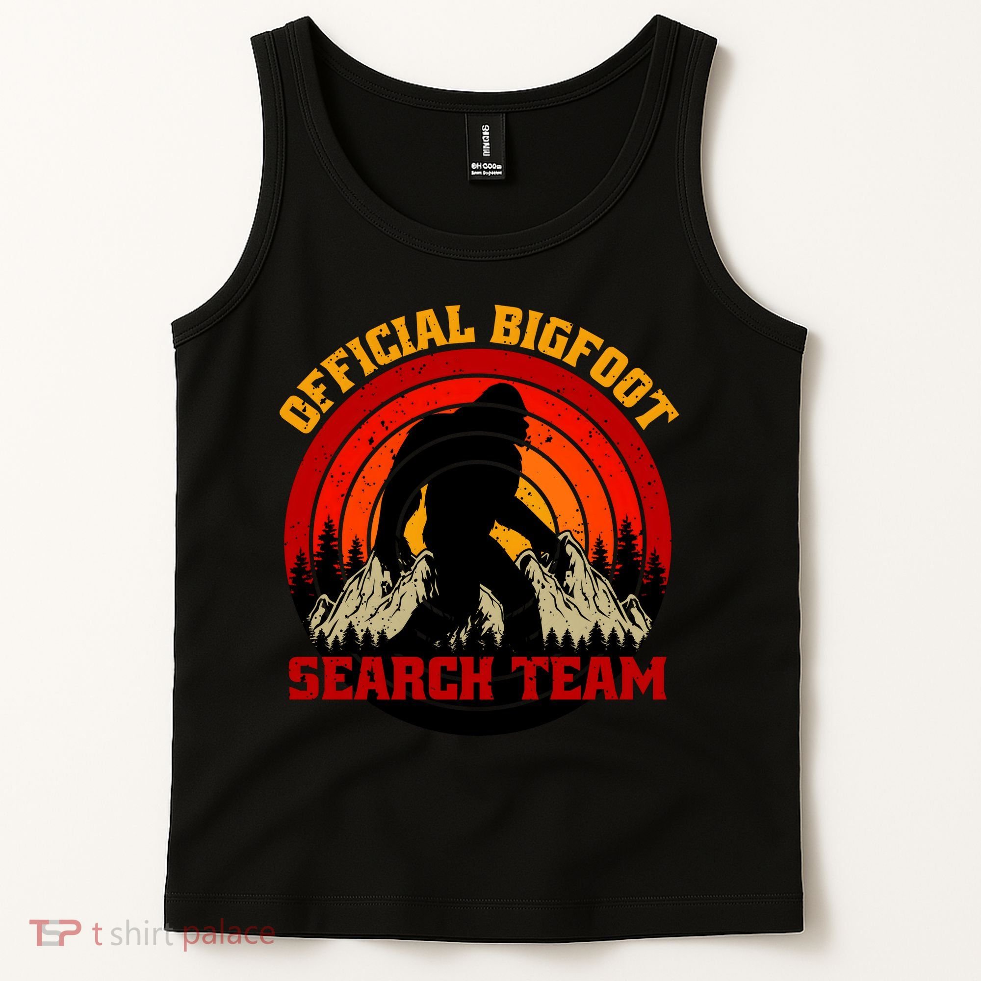 The Bigfoot Search Team Tank Top
