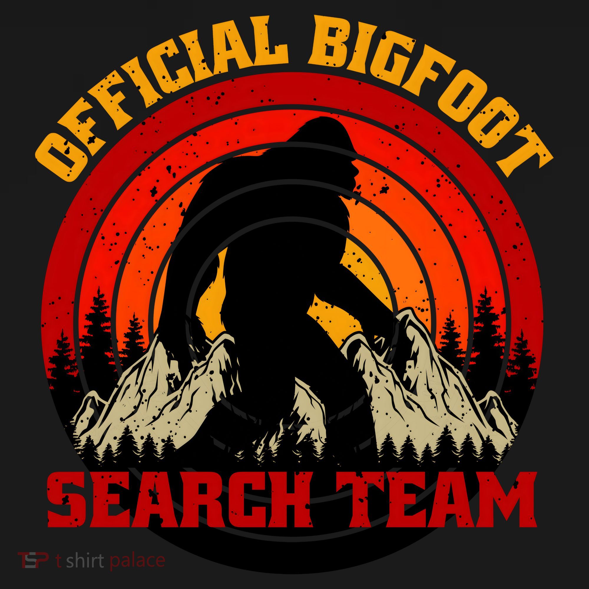The Bigfoot Search Team Tank Top