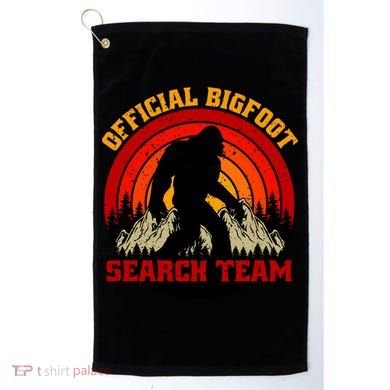 The Bigfoot Search Team Golf Towel