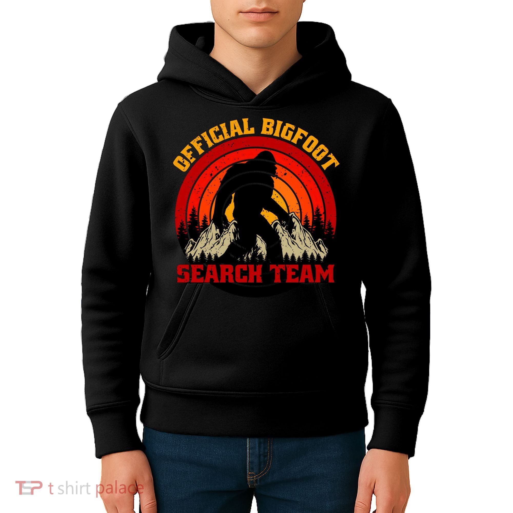 The Bigfoot Search Team Kids Hoodie