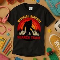 The Bigfoot Search Team Kids T-Shirt thumb 3