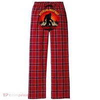 The Bigfoot Search Team Women's Flannel Plaid Pajama Pants thumb 0