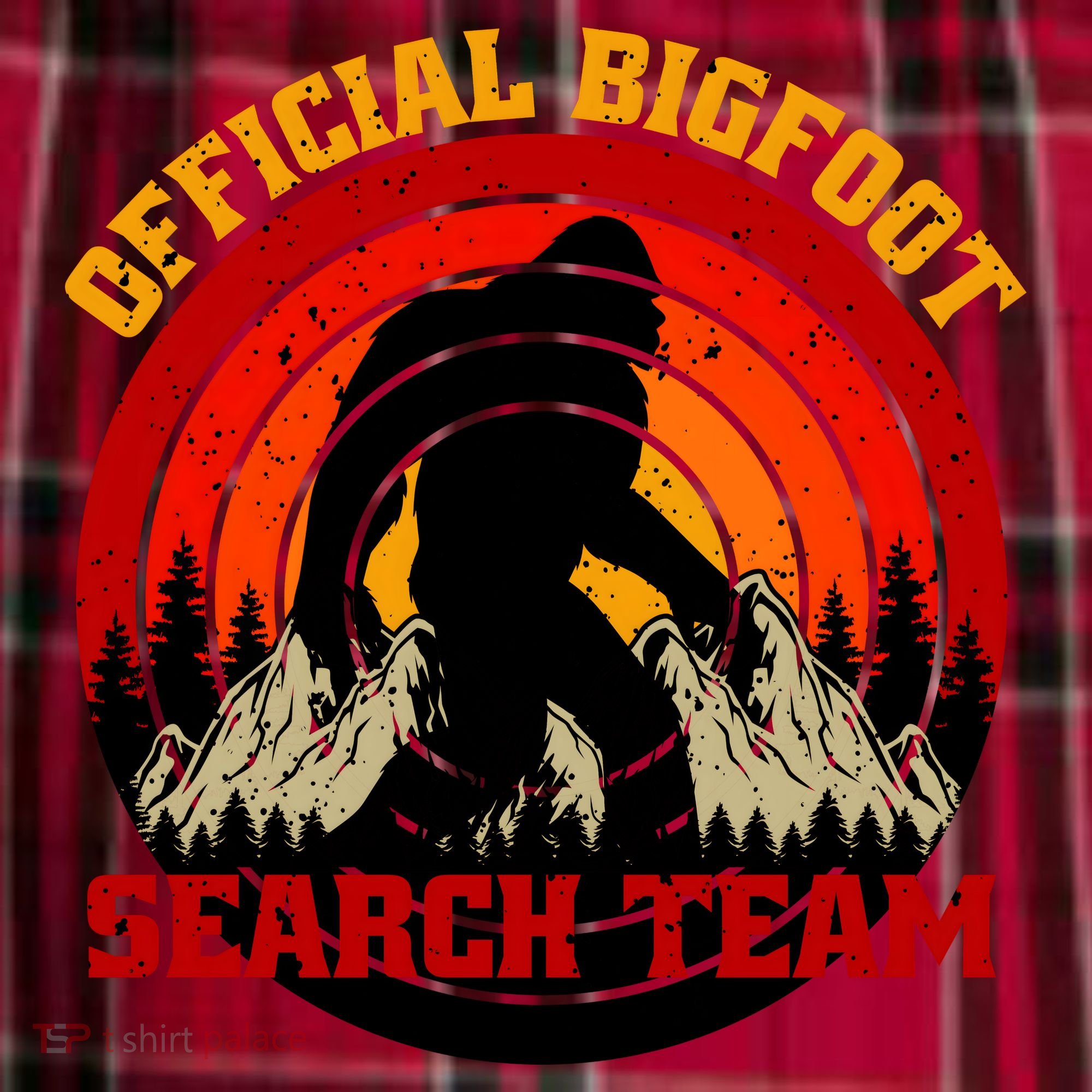 The Bigfoot Search Team Women's Flannel Plaid Pajama Pants