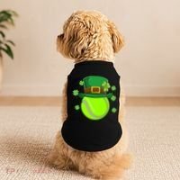 Tennis Ball St Patricks Day Ball Leprechaun Gift Doggie Tank thumb 2