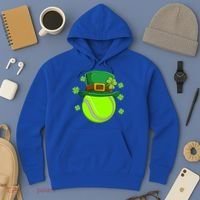 Tennis Ball St Patricks Day Ball Leprechaun Gift Hoodie thumb 3