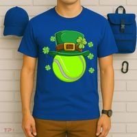 Tennis Ball St Patricks Day Ball Leprechaun Gift T-Shirt thumb 6