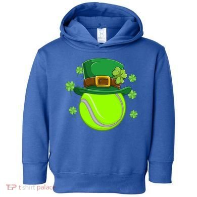 Tennis Ball St Patricks Day Ball Leprechaun Gift Toddler Hoodie