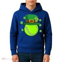 Tennis Ball St Patricks Day Ball Leprechaun Gift Kids Hoodie thumb 4