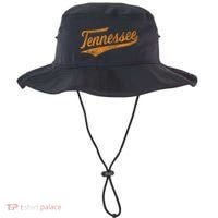 Tennessee Baseball Sports Script Cursive Flag Swoosh Bucket Hat thumb 0
