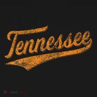 Tennessee Baseball Sports Script Cursive Flag Swoosh Polo thumb 3