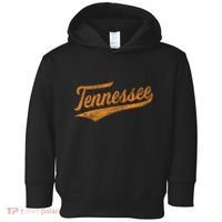 Tennessee Baseball Sports Script Cursive Flag Swoosh Toddler Hoodie thumb 0