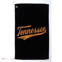 Tennessee Baseball Sports Script Cursive Flag Swoosh Golf Towel thumb 0
