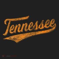 Tennessee Baseball Sports Script Cursive Flag Swoosh Golf Towel thumb 3