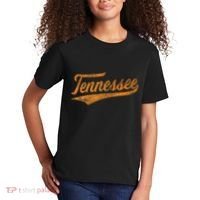 Tennessee Baseball Sports Script Cursive Flag Swoosh Kids T-Shirt thumb 2