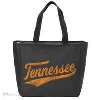 Tennessee Baseball Sports Script Cursive Flag Swoosh Tote Bag thumb 0