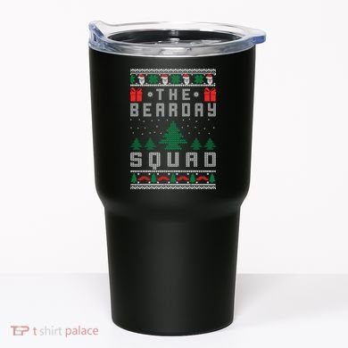 The Bearday Squad Ugly Christmas Tumbler