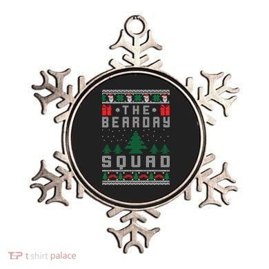 The Bearday Squad Ugly Christmas Ornament