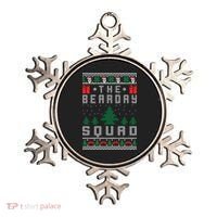 The Bearday Squad Ugly Christmas Ornament thumb 0