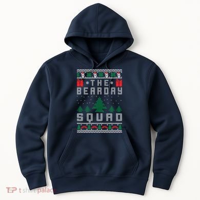 The Bearday Squad Ugly Christmas Hoodie